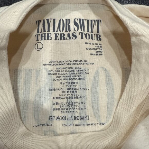 Taylor Swift | The Eras Tour II Beige T-Shirt 2024 - Picture 10 of 12